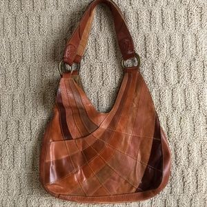 Lucky Brand Vintage Inspired Boho Patchwork Bag